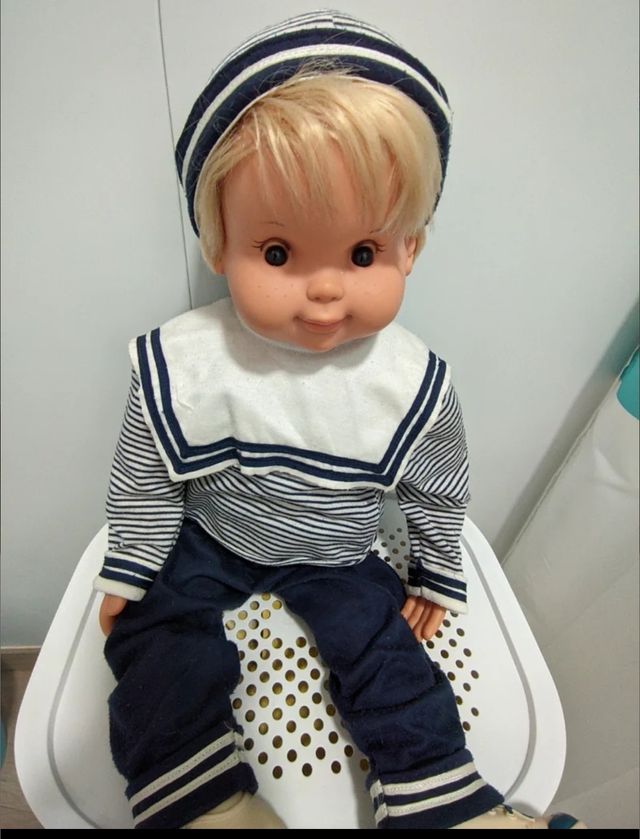 Muñeco marinero vintage años 80