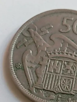 Moneda 50 Pesetas Estado Español