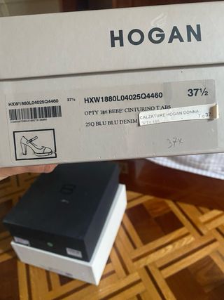 Scarpe Hogan donna blu e nere