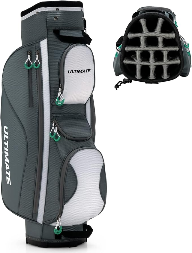 Borsa da Golf con 14 Divisori, Sacca da Golf per C