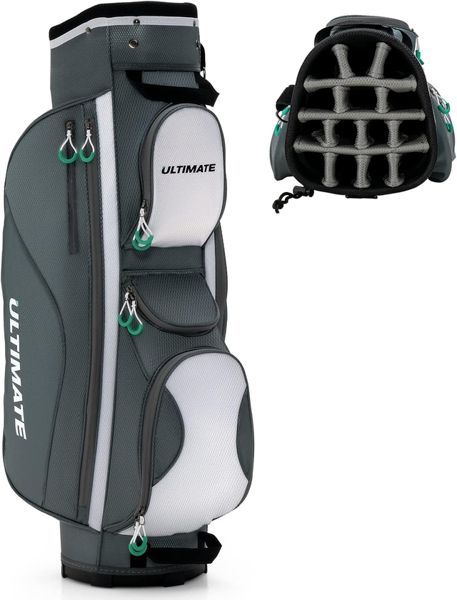 Borsa da Golf con 14 Divisori, Sacca da Golf per C
