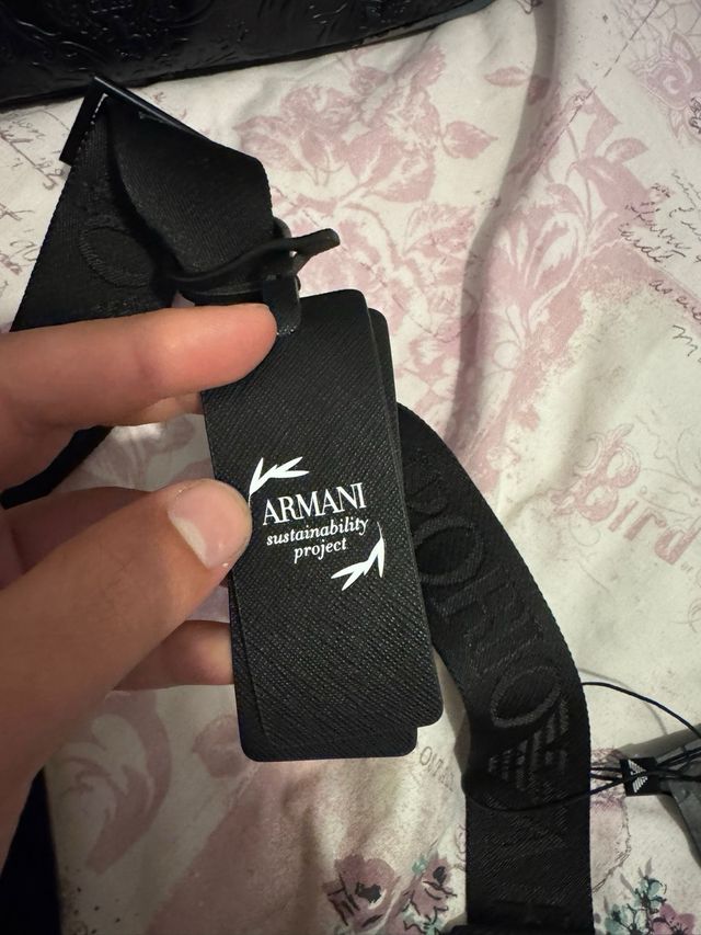 Bolso bandolera Emporio Armani negro