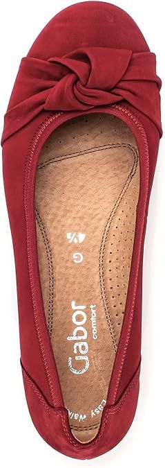 Bailarinas Gabor Shoes T-35 Rojas