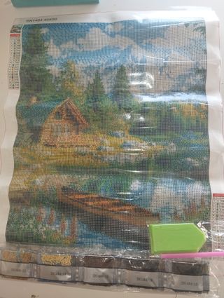 Kit Pintura Diamantes Paisaje SN1484 40x50