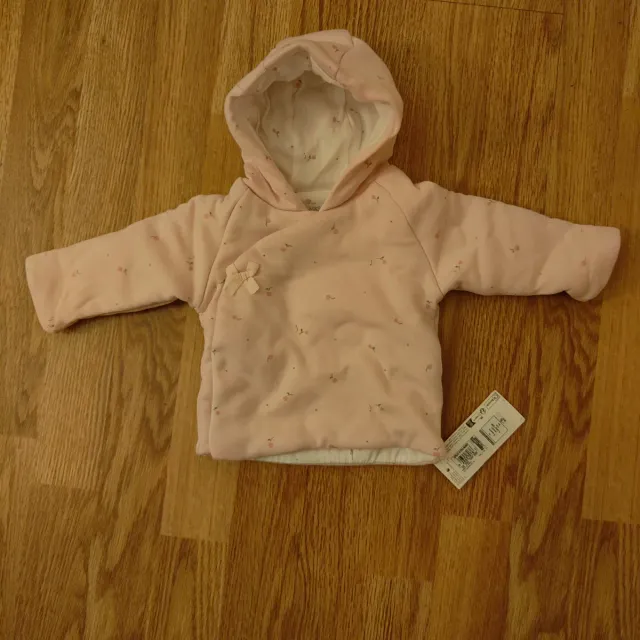 Bambina Giacca Rosa con Cappuccio M&S Mode