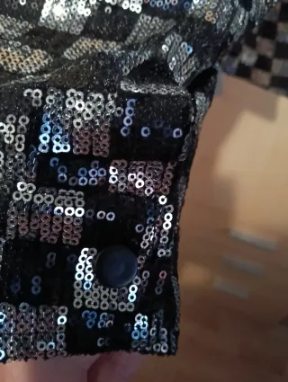 Chaqueta de mujer de lentejuelas