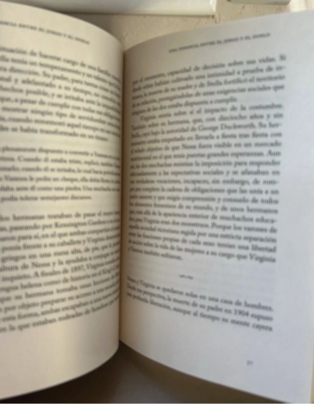 Virginia Woolf. Libro. Biografía.