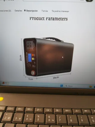 Estacion de energía 300w+panel solar80w