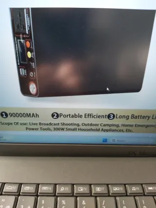 Estacion de energía 300w+panel solar80w