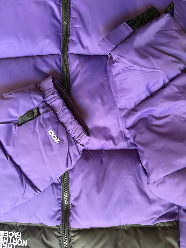 Chaqueta The North Face Morada y Negra