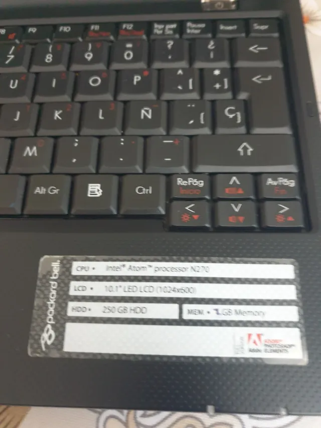 Portatile Packard Bell Nero