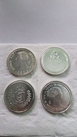 Reproducción Monedas antiguas España