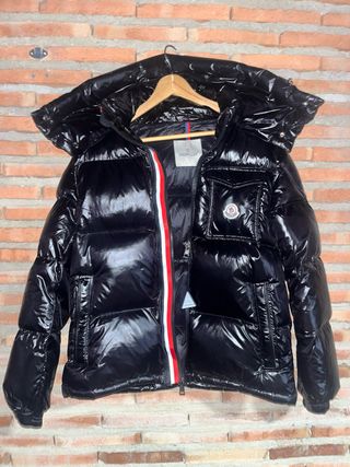 Chaqueta Moncler Negra Talla S