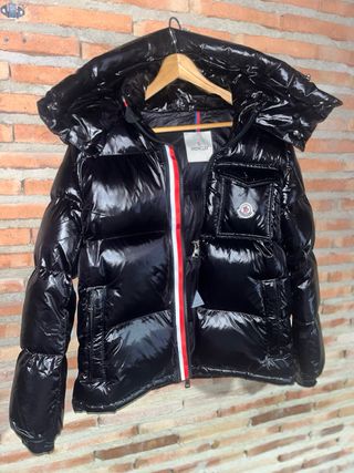 Chaqueta Moncler Negra Talla S