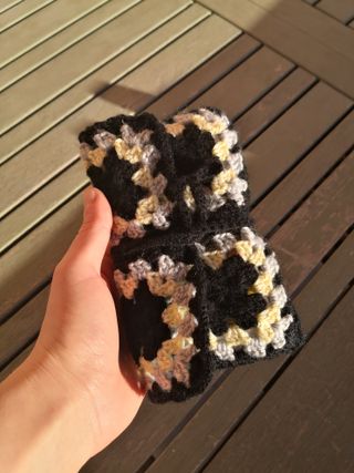 Funda tarot de ganchillo