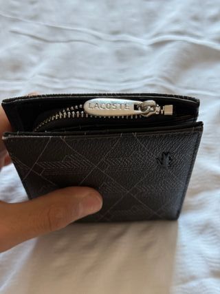 Billetera Lacoste Negra