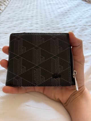 Billetera Lacoste Negra