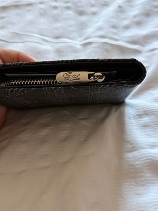 Billetera Lacoste Negra