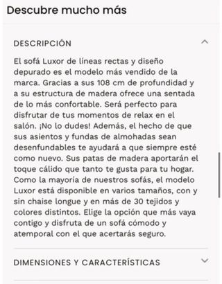 Sofá chaise longue gris