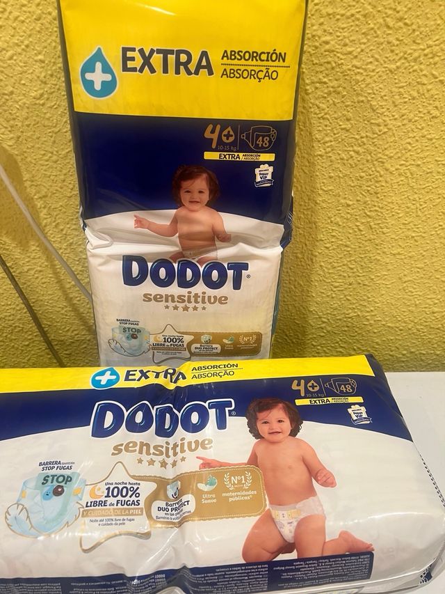 Pañales Dodot Sensitive Talla 4 (10-15kg)