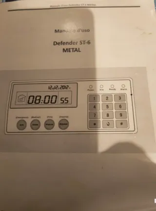 Centralina antifurto casa