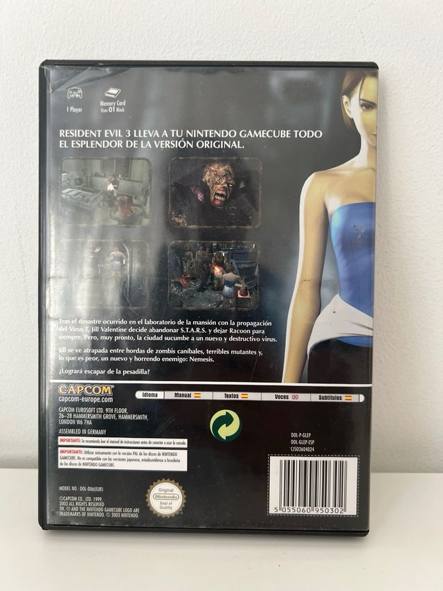 Resident Evil 3 Nemesis - GameCube