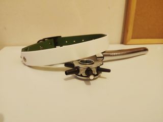 Collare bicolore cane taglia media (32-48 cm)