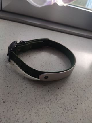 Collare bicolore cane taglia media (32-48 cm)