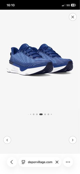 Zapatillas Under Armour Azules