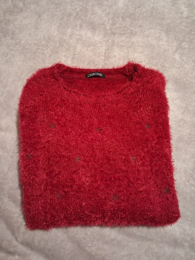 Maglia rossa pelosa Chrome