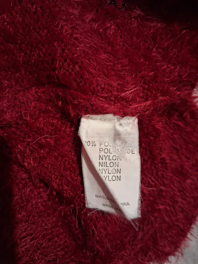 Maglia rossa pelosa Chrome