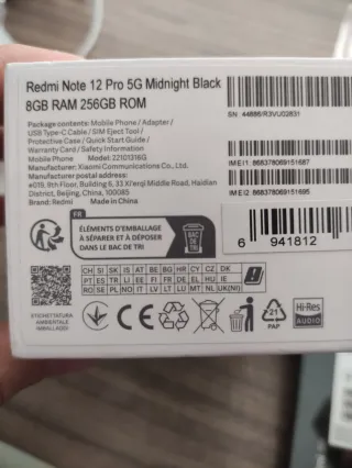 Xiaomi Redmi Note 12 Pro 5G