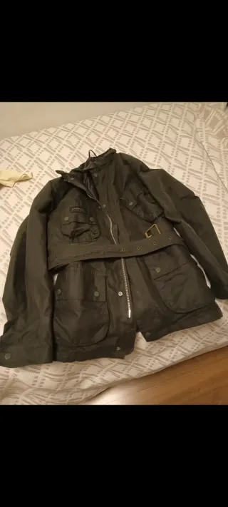 Chaqueta Barbour Verde Militar