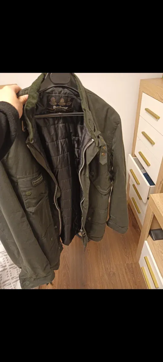 Chaqueta Barbour Verde Militar