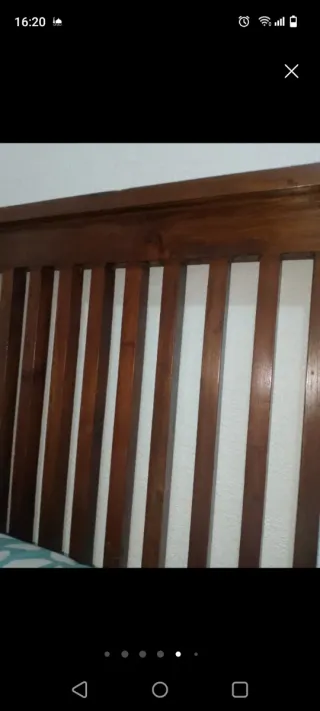 Cabecero Madera Maciza Cama 150cm