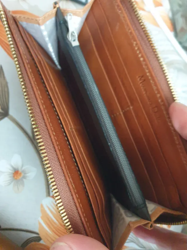 Confezione da 2 portafogli Lauren Ralph Lauren Marrone