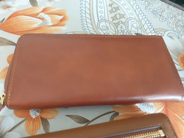 Confezione da 2 portafogli Lauren Ralph Lauren Marrone