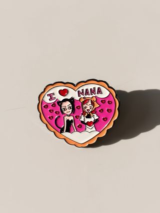 Spille NANA smaltate a forma di cuore