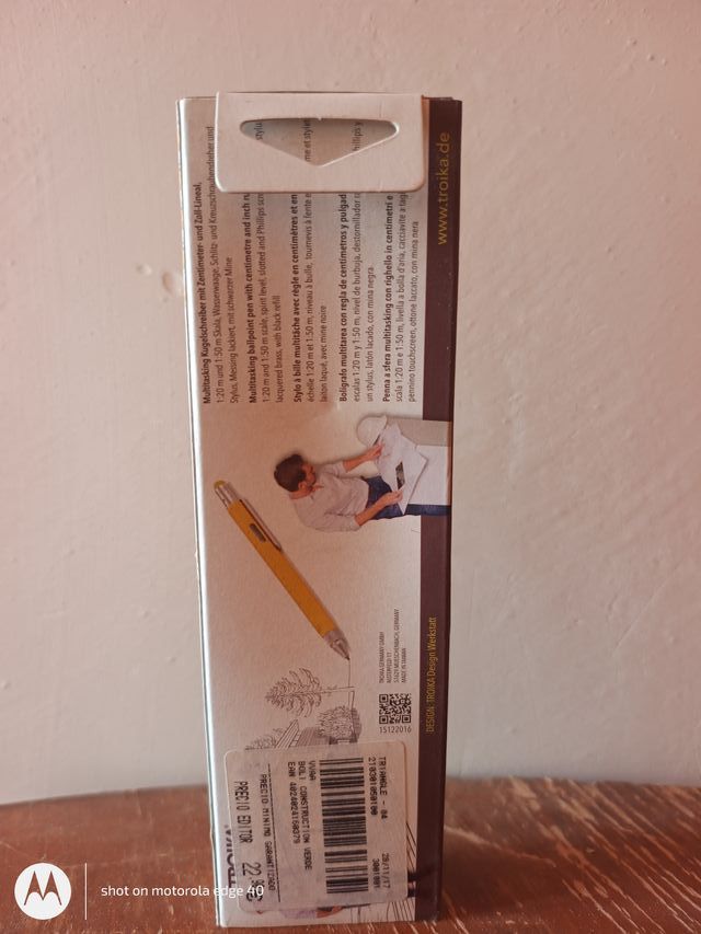 Bolígrafo Troika Construction multiherramienta