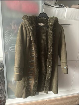 Chaqueta verde Outerwear con forro