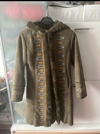 Chaqueta verde Outerwear con forro