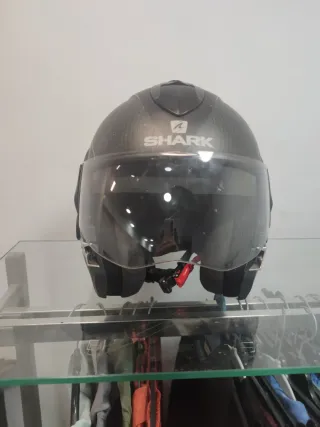 Casco Shark Fibra Carbono Integral