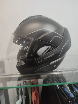 Casco Shark Fibra Carbono Integral