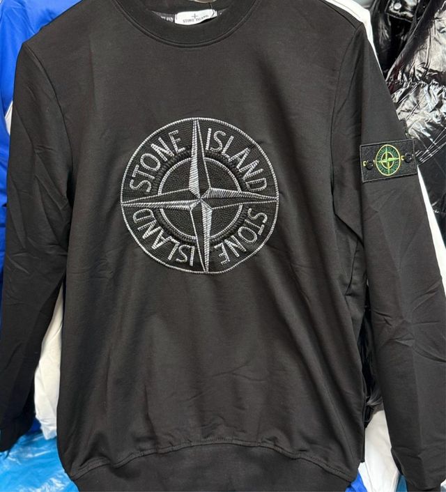 Sudadera Stone Island Negra