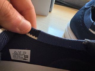 Zapatillas Lacoste Azul Marino y Blanco