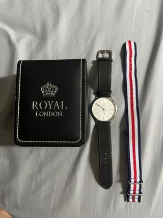 Reloj Royal London Negro y Multicolor