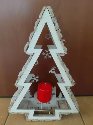 Albero di Natale in Legno H 44 cm