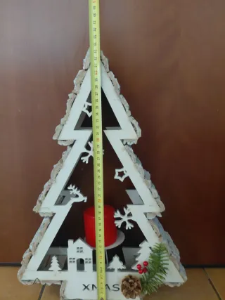 Albero di Natale in Legno H 44 cm
