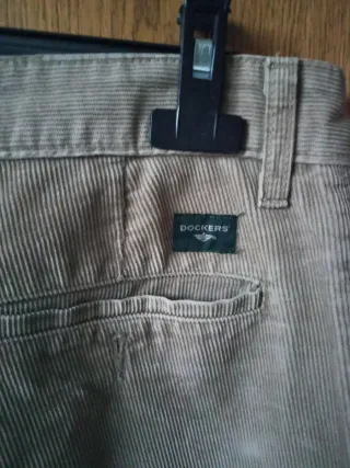 Pantaloni in velluto invernali beige