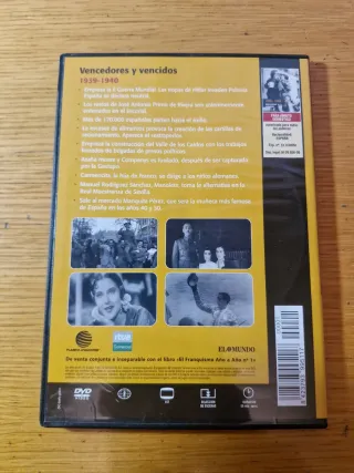 DVD Los Años del No-Do: Vencedores y Vencidos